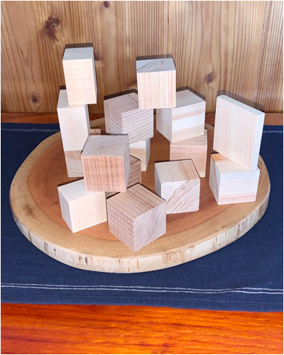 Wood Cube【ウッドキューブ】 | 原匠 木のある豊かな生活